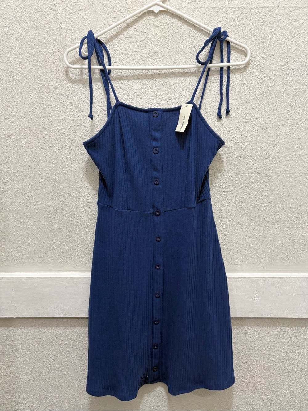 Harper Heritage Navy Tie Strap Dress NWT M